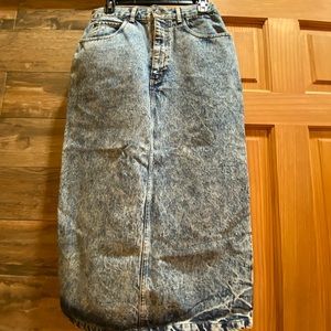 Vintage Acid wAsh skirt